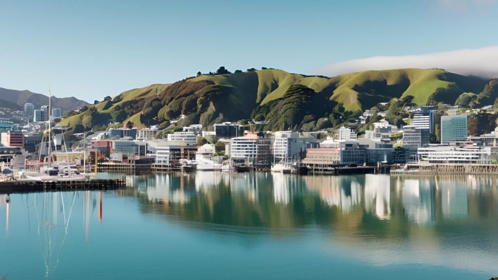 A serene view of Wellington's waterfront